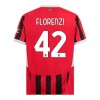 Camiseta de fútbol AC Milan Florenzi 42 Primera Equipación 2024-25 - Hombre